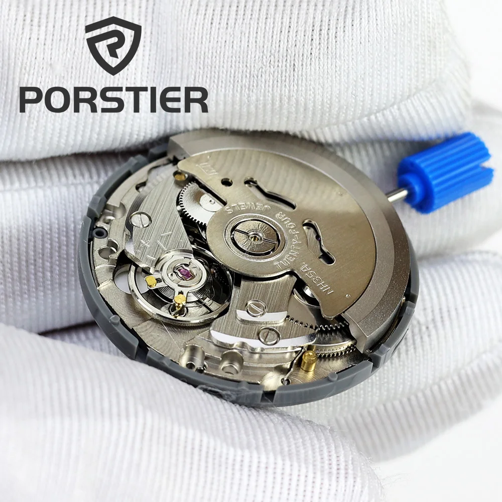 New PORSTIER Luxury 41mm NH35 Automatic Watch for men Mechanical Watches Luminous Dial Sapphier Staniless steel Waterproof Clock S66b4c2a139ca48c5b65f8bcb73307d76a