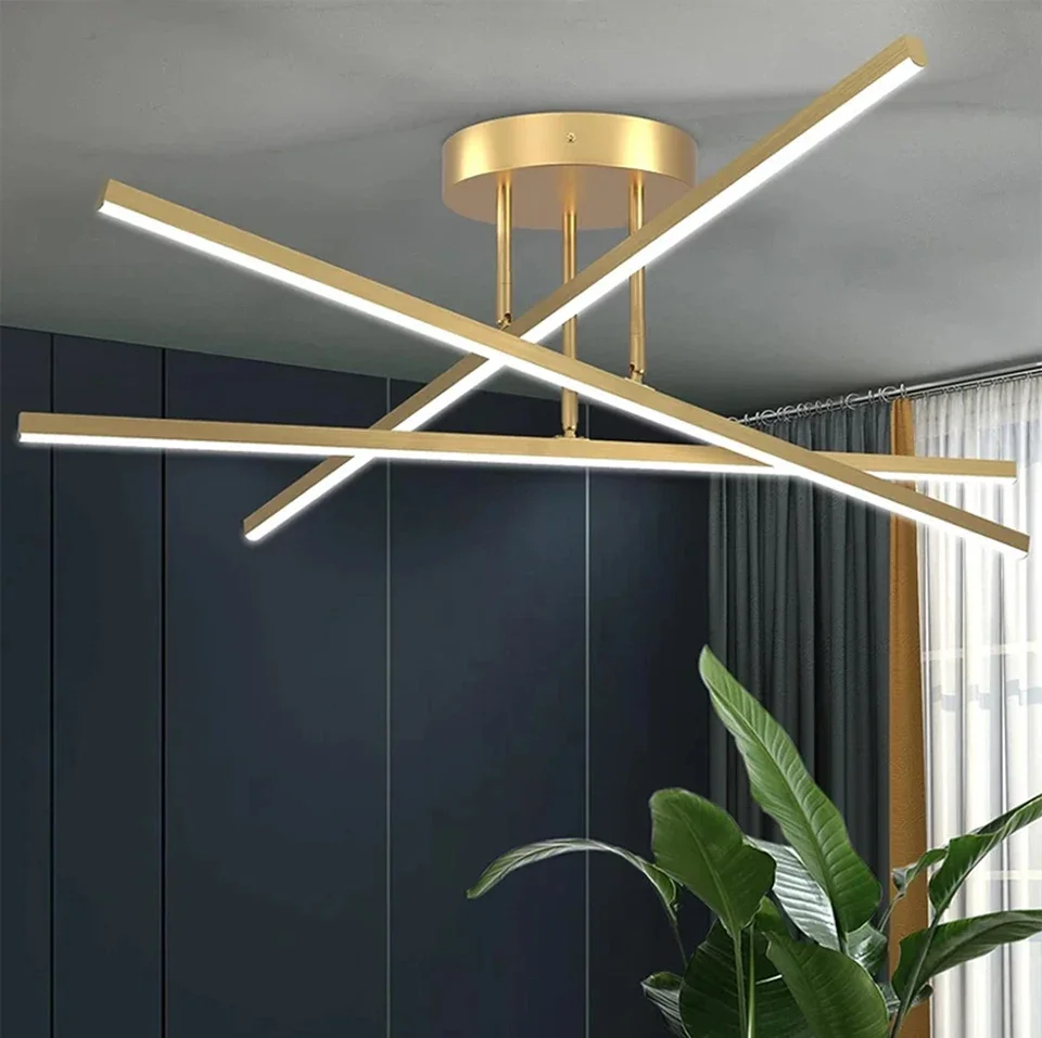 Description Picture 2 of itemCeiling Lamp Nordic Modern LED Lamps Living Room Dining Room Bedroom Lights Ceiling Chandelier Pendant Lights Room Decoration