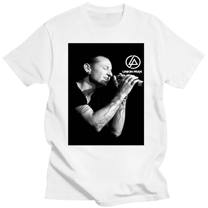 

Chester Bennington Rip Black T Shirt Men T-Shirt Black