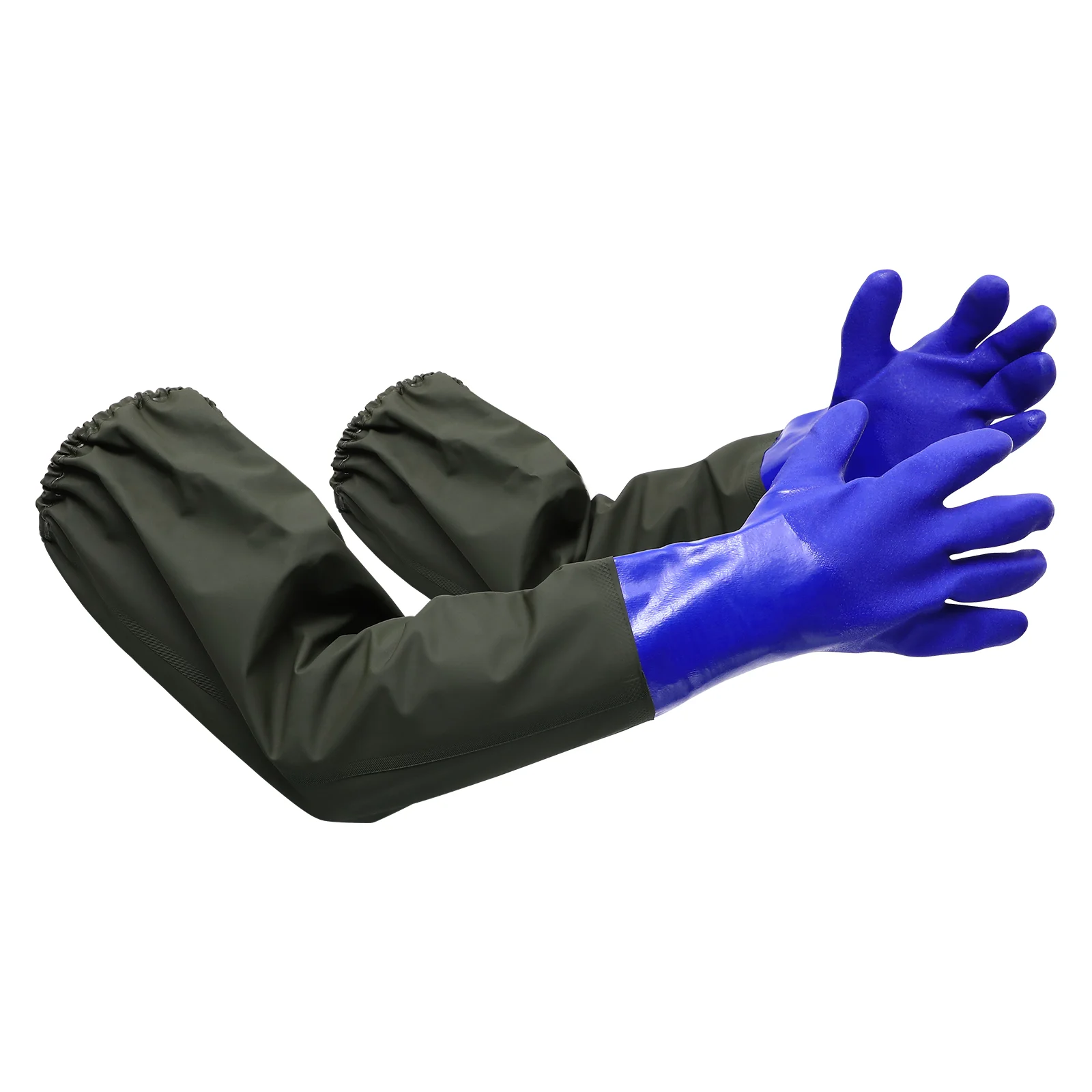 1 Pair Long Aquarium Gloves Waterproof Rubber Gloves Fish Tank Maintenance  Gloves Water Change Gloves Fishing For - AliExpress