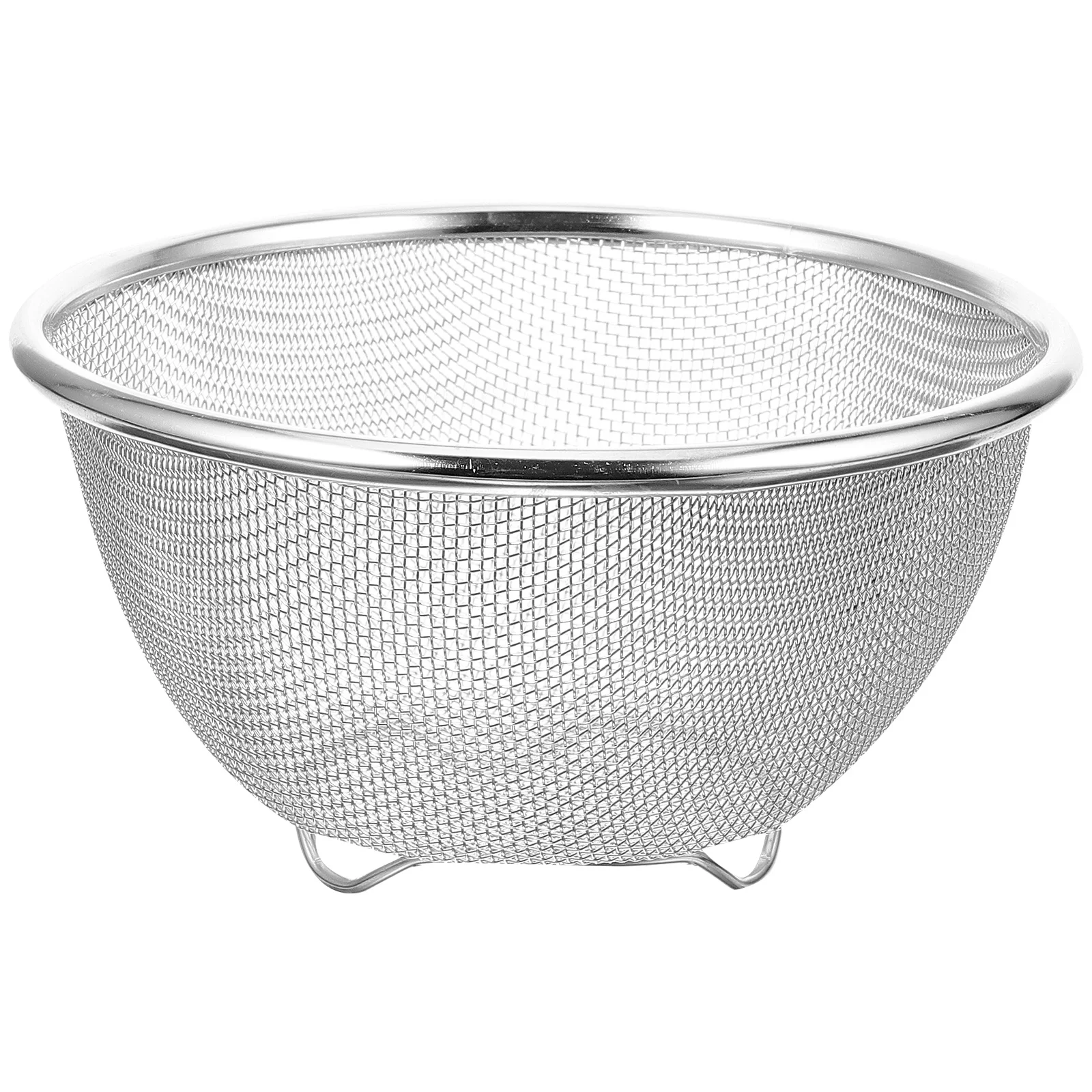 

Stainless Steel Drain Basket Fruits Vegetable Washing Basket Fine Mesh Filter Basket Home Organizer Drain Strainer Kitchen Tools