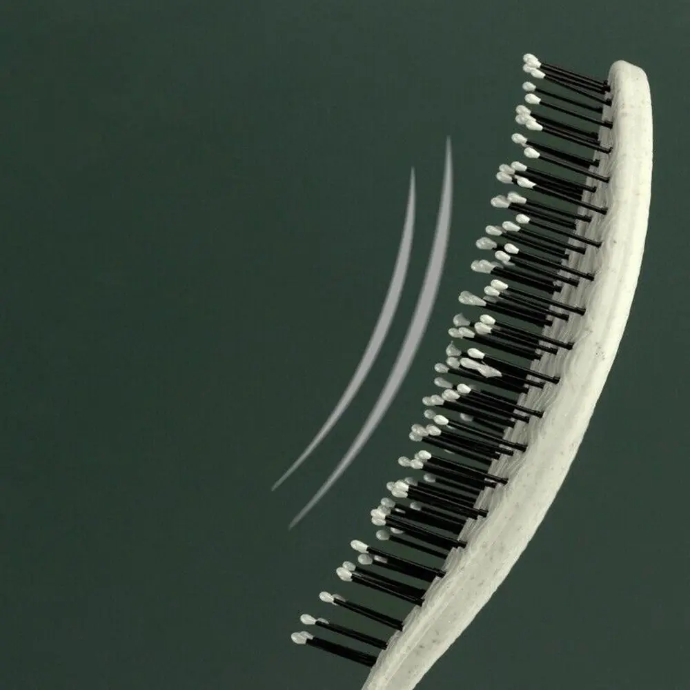 할로우 아웃 탄성 마사지 빗, 엉킨 머리 빗, 엉킨 머리 빗, 두피 마사지, 젖은 곱슬 머리 브러시, 이발사 빗, 살롱 스타일링 도구