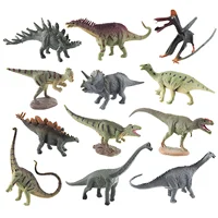 Mini Dinosaur Toys Model 12pcs Children's Educational Toys Cute Simulation Animal Small Figures For Boy Gift For Kids Toys 1