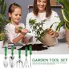 Gardening Hand Tool Set Ergonomic Handle Anti Slip 5pcs Rake Shovel Stainless Steel Garden Tool Sets Multifunctional Gardening 2
