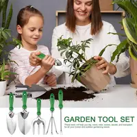 Gardening Hand Tool Set Ergonomic Handle Anti Slip 5pcs Rake Shovel Stainless Steel Garden Tool Sets Multifunctional Gardening 2