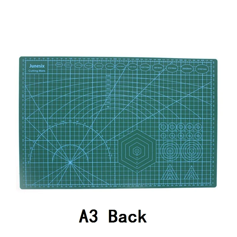 300*450*3mm A3 녹색 자가 치유 커팅 매트 아티스트 조각 패드 홈 오피스 쓰기 보드 학교 용품 예술 창작 도구