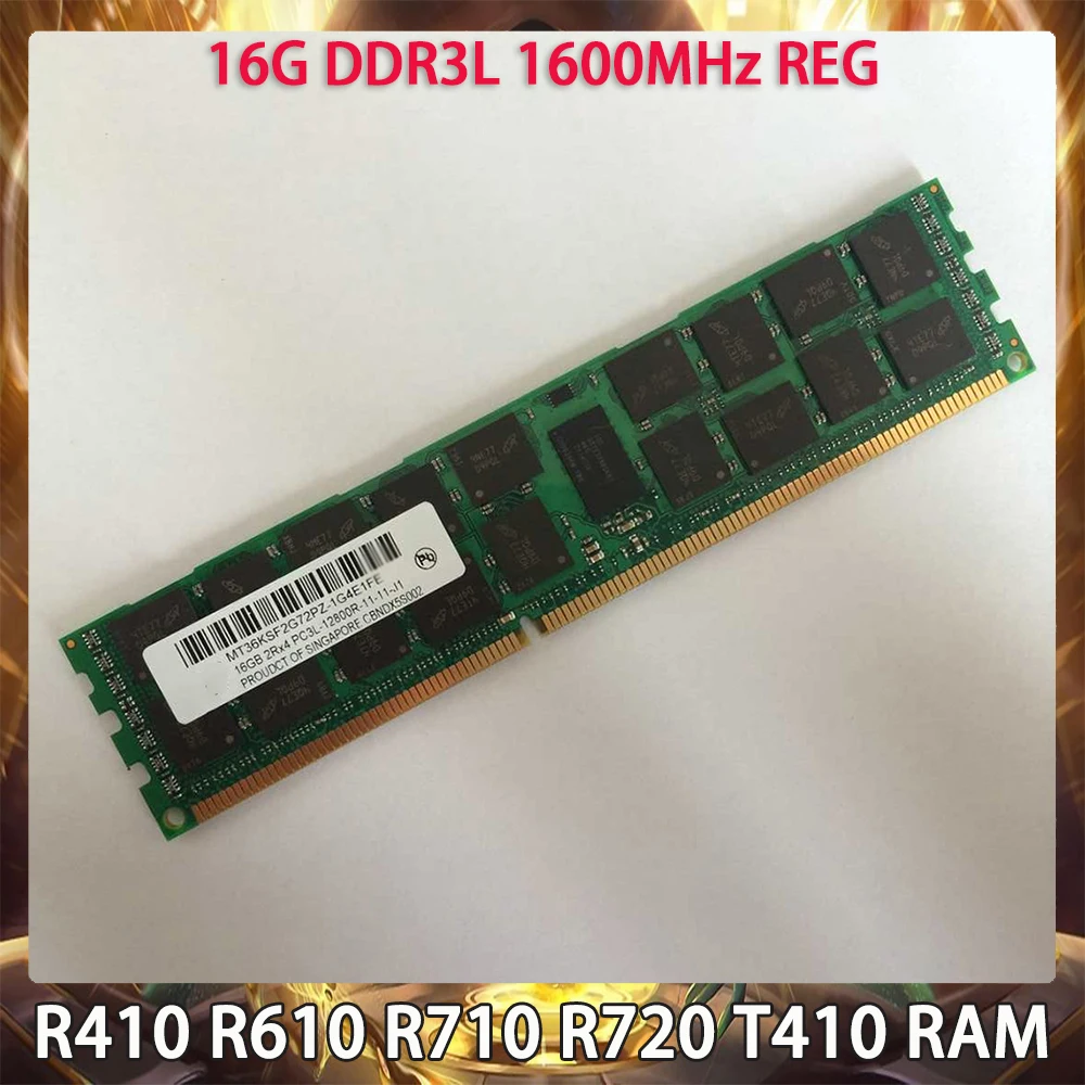 16G Ddr3L 1600Mhz Reg Ram Per Dell R410 R610 R710 R720 T410 Memoria Server La Nave Veloce Di Alta Qualità Funziona Perfettamente