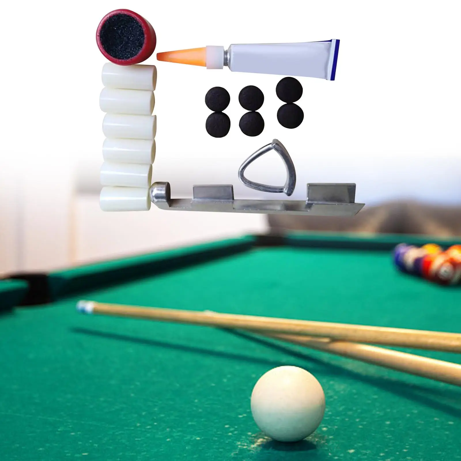 

Набор для ремонта бильярдного бассейна, аксессуары зажим для кия, советы для обслуживания кия, клей, наконечник кия, наконечник кия, топ, шлифовальная машина, набор наконечников для ремонта бильярдного кия