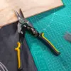 Deli Multifunctional Metal Sheet Cutting Scissor Aviation Snip Straight Cutter Scissor Industrial Professional Hand Tool 2