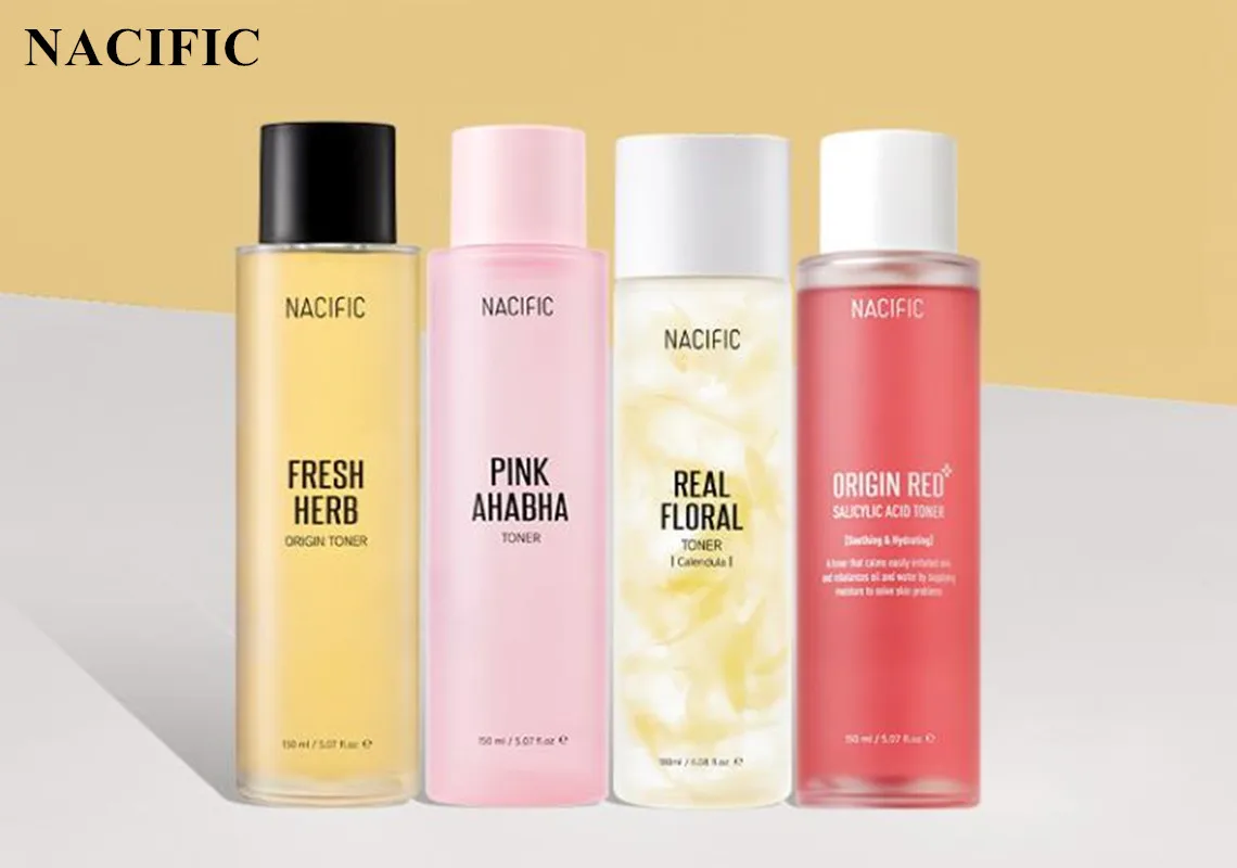 NACIFIC Fresh Herb Origin Toner 150ml Red Salicylic Acid Pink Ahabha Real Floral Calendula Beauty Korean Skin Care [nacific] очищающая вода fresh herb origin bakuchiol 300 мл