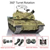 Henglong 1/16 7.0 Upgraded Challenger II RC Tank 3908 Metal Tracks W/ Rubbers 1