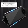 Acrylic high-end menu card, beverage card, 360 round bottom rotating display rack, catering hotel label card 3