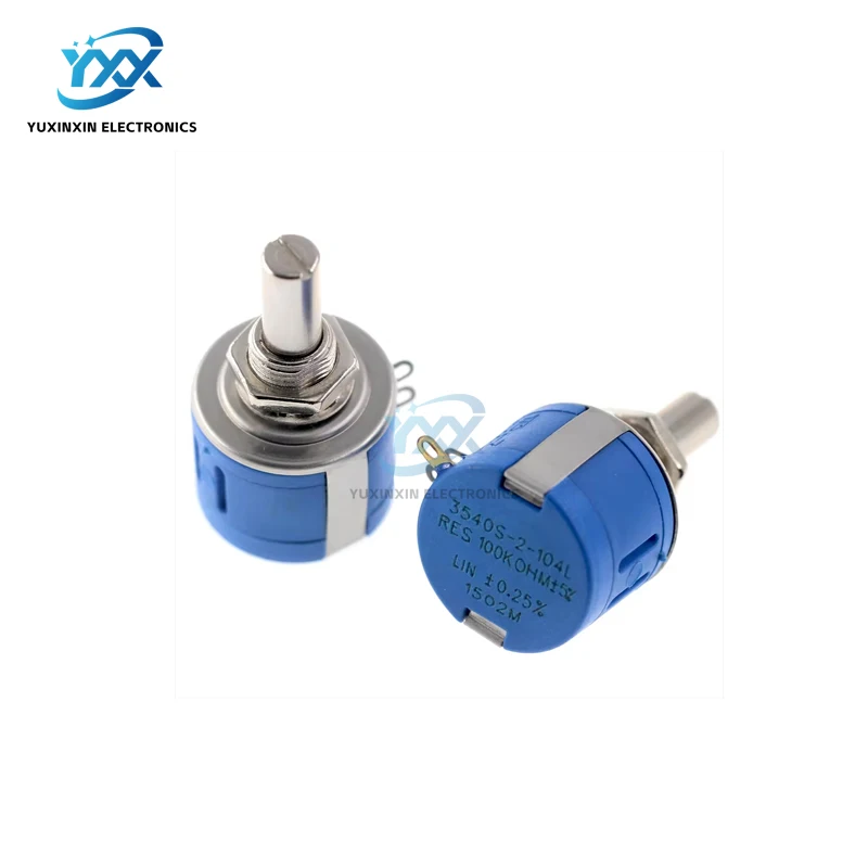 1PCS 3540S-2 Potenziometro Di Precisione Multigiro 101 501 102 202 502 103 203 503 104L 1K 10K Resistenza Regolabile - Foto 11