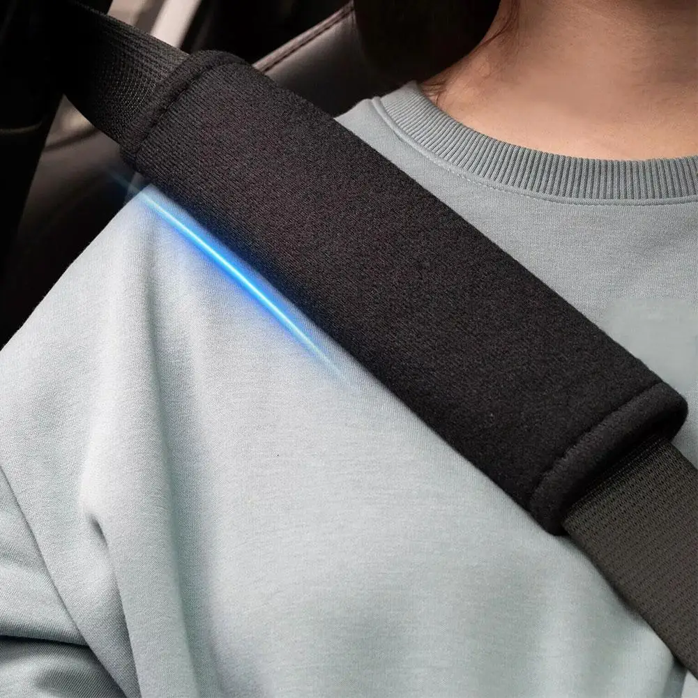Seat Belt Safety Belt Shoulder Strap Pad Cover Harness Pads Pillow Children Protection Car Covers Car Cushion 2x car accessories seat belt covers seat belt protection seat belt protector car seat belt accessory safety belt shoulder guard