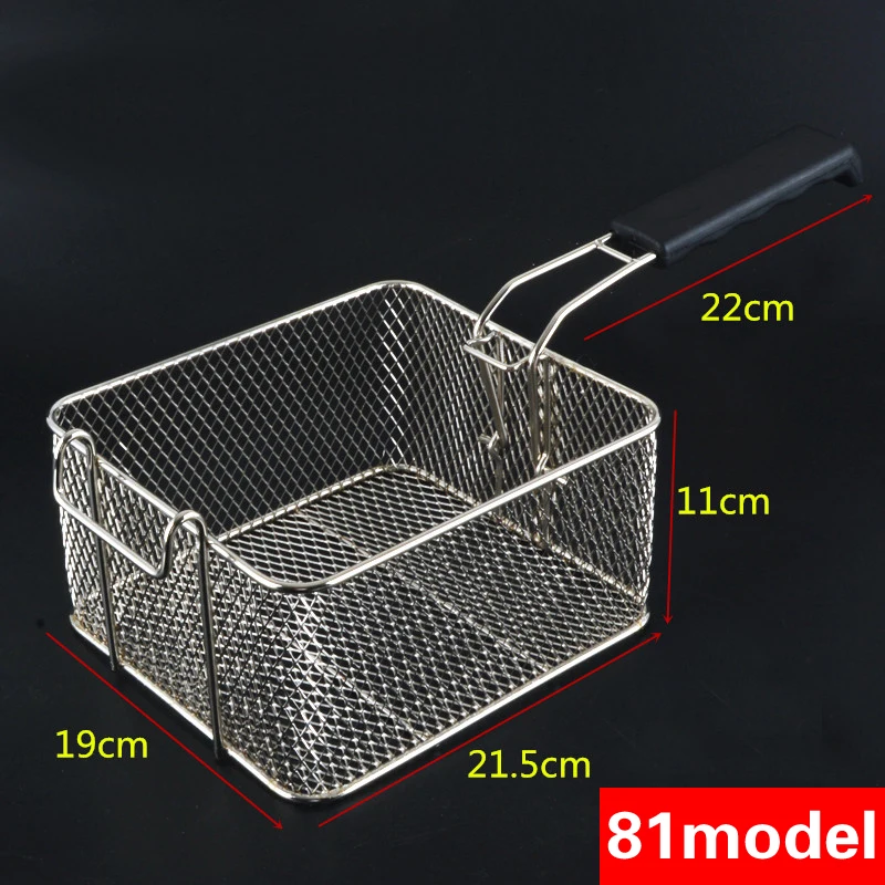 Roestvrijstalen Zeefmand Set 2 Stuks - Frituurmandjes Met Handvat - 16cm En 18cm
