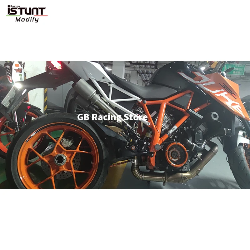 For KTM 1290 Super Duke R 2014 2015 2016 Motorcycle Exhaust Escape Muffler System Modified Mid Link Pipe Eliminator Enhanced - Image 2