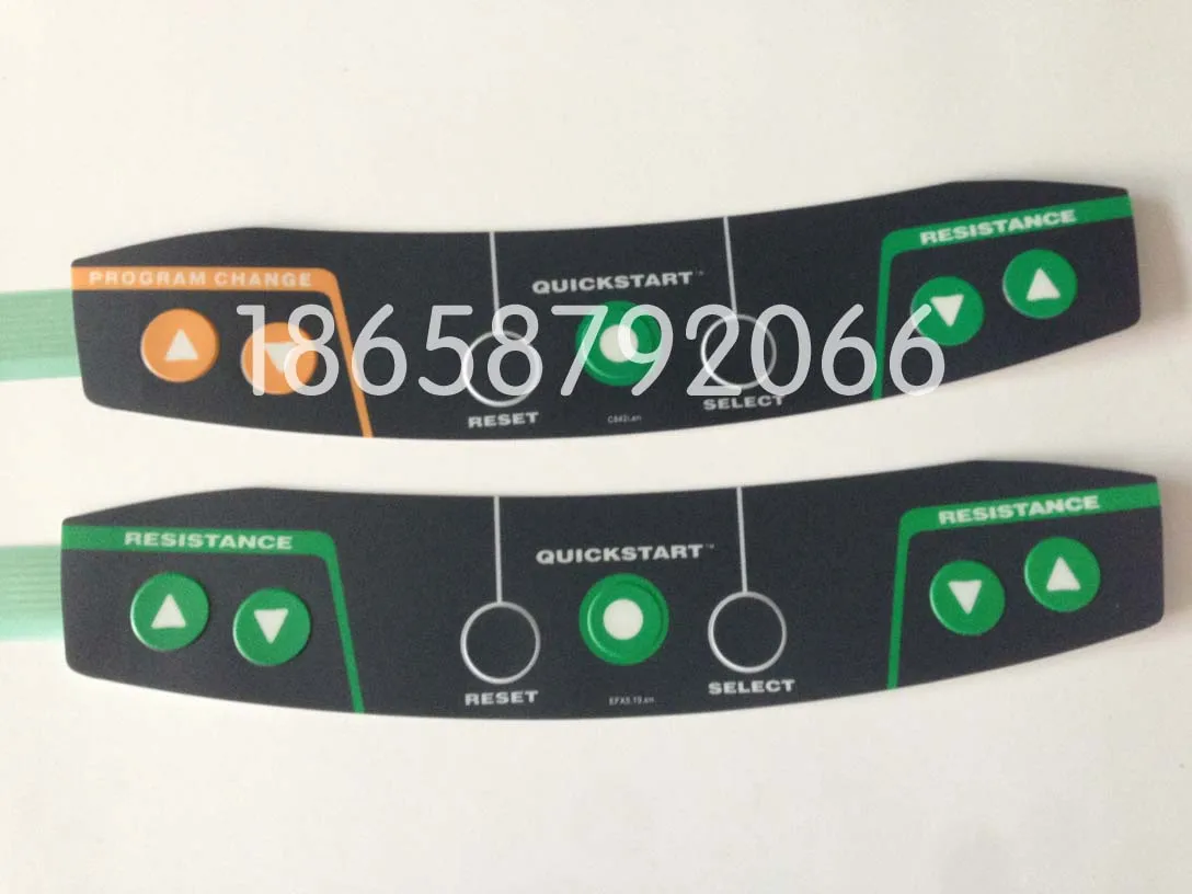 

PRECOR Elliptical Machine Cycling Equipment C842i,en/EFX5.19,en Button Mask Panel