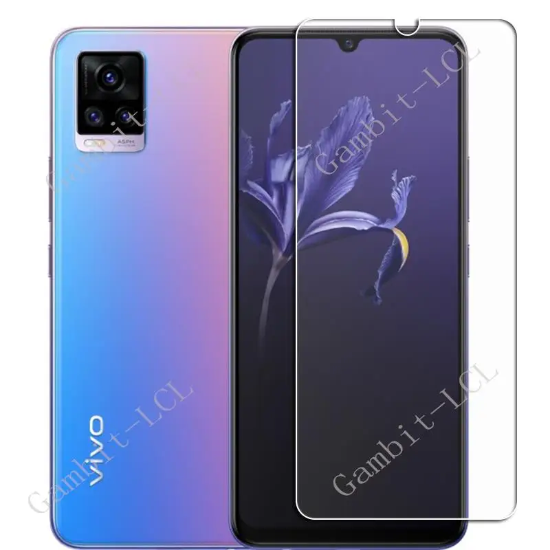 Фото Закаленное защитное стекло для телефона Vivo V20 SE, 2 шт., 6,44 дюйма, HD, V20SE, V2025, V2024, V2023, V2022 №2