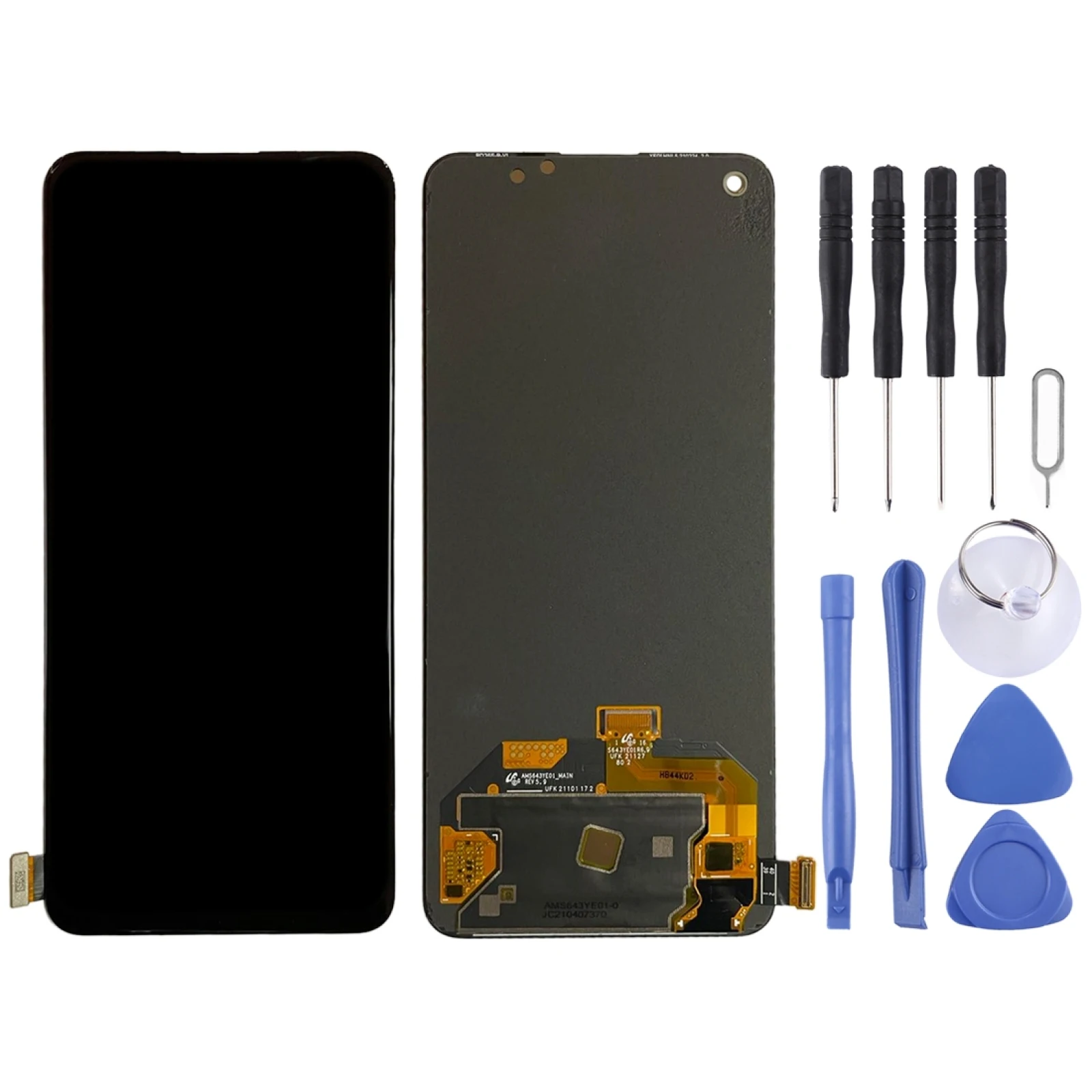 for OnePlus Nord N200 5G DE2118 LCD Screen and Digitizer Full Assembly with Frame for OnePlus Nord N200 5G DE2118