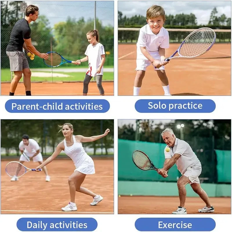 Tennis Training Ball Tennis Trainer Professional Training Primary Tool Exercise Self Study Rebound Indoor