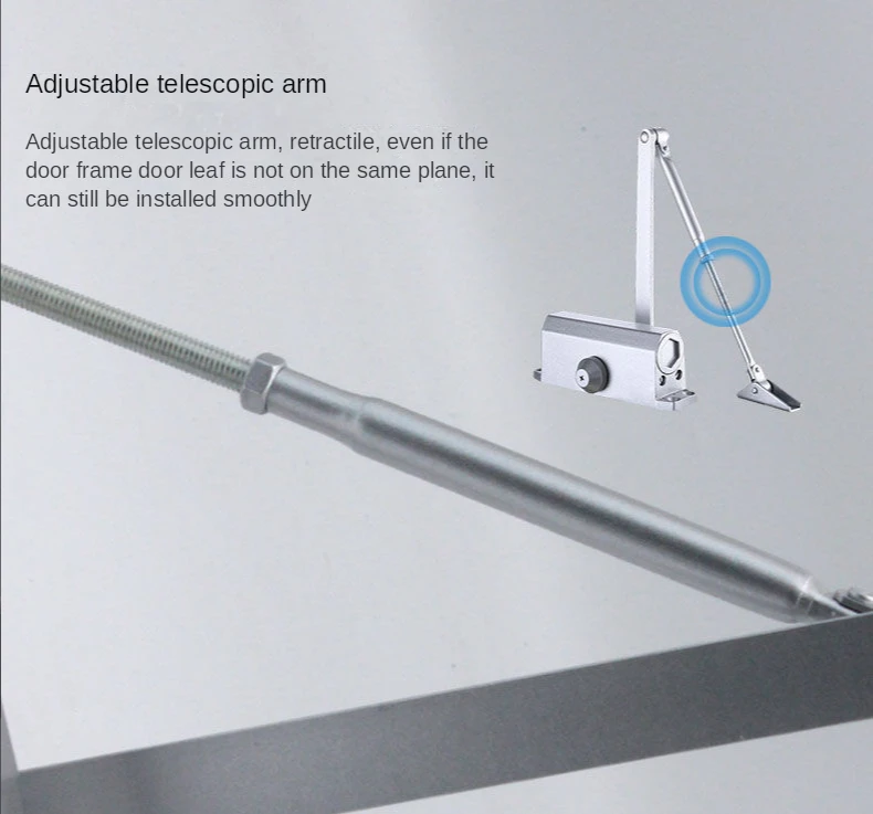 Door closer home push-pull unit door door close artifact fireproof anti-theft hydraulic automatic er silent closer