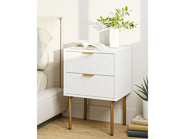 Aobafuir Nightstand, Small Side Table, Bedside Furniture, Night Stand, End  Table for Bedroom,Living Room,White - AliExpress