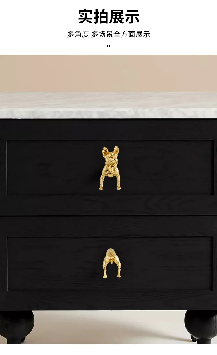 Luxo Único Buraco Cabinet Knobs e Alças