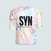 SYN summer Cycling Jersey for Men, MTB Road Bicycle Shirt, Pro Team, Short Sleeve Bike Clothes, High Quality 2