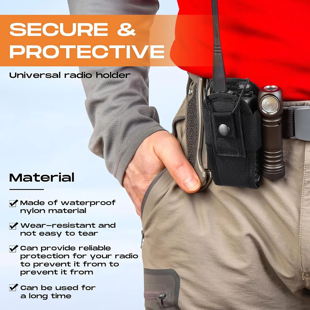 Universal Tactical Radio Holster 5