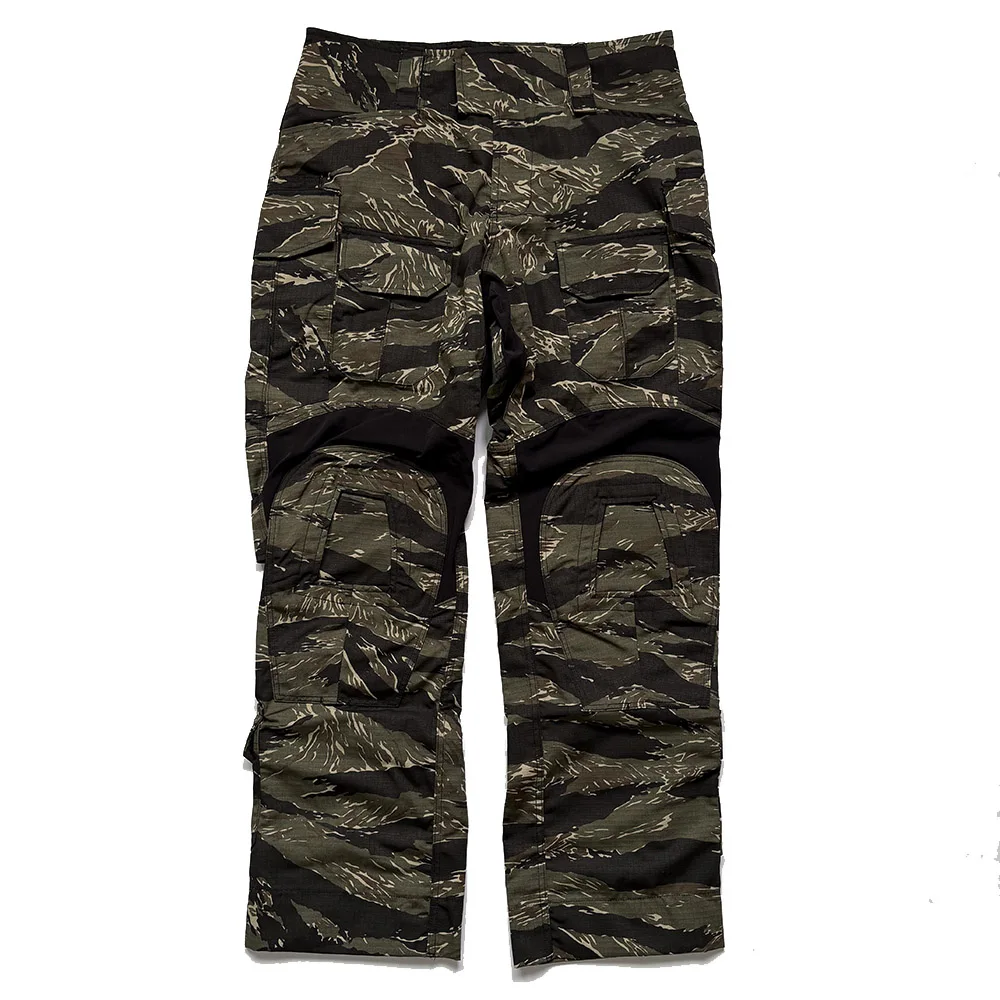 Pantalon tactique camouflage tigre jungle G3 - Résistance déchirure pour pêche aventure
