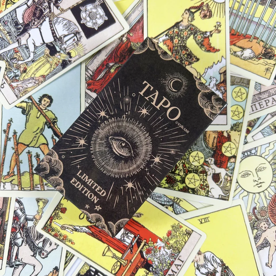 Russian TAPO Rider of Limited Tarot Cards A 78 Deck Oracle