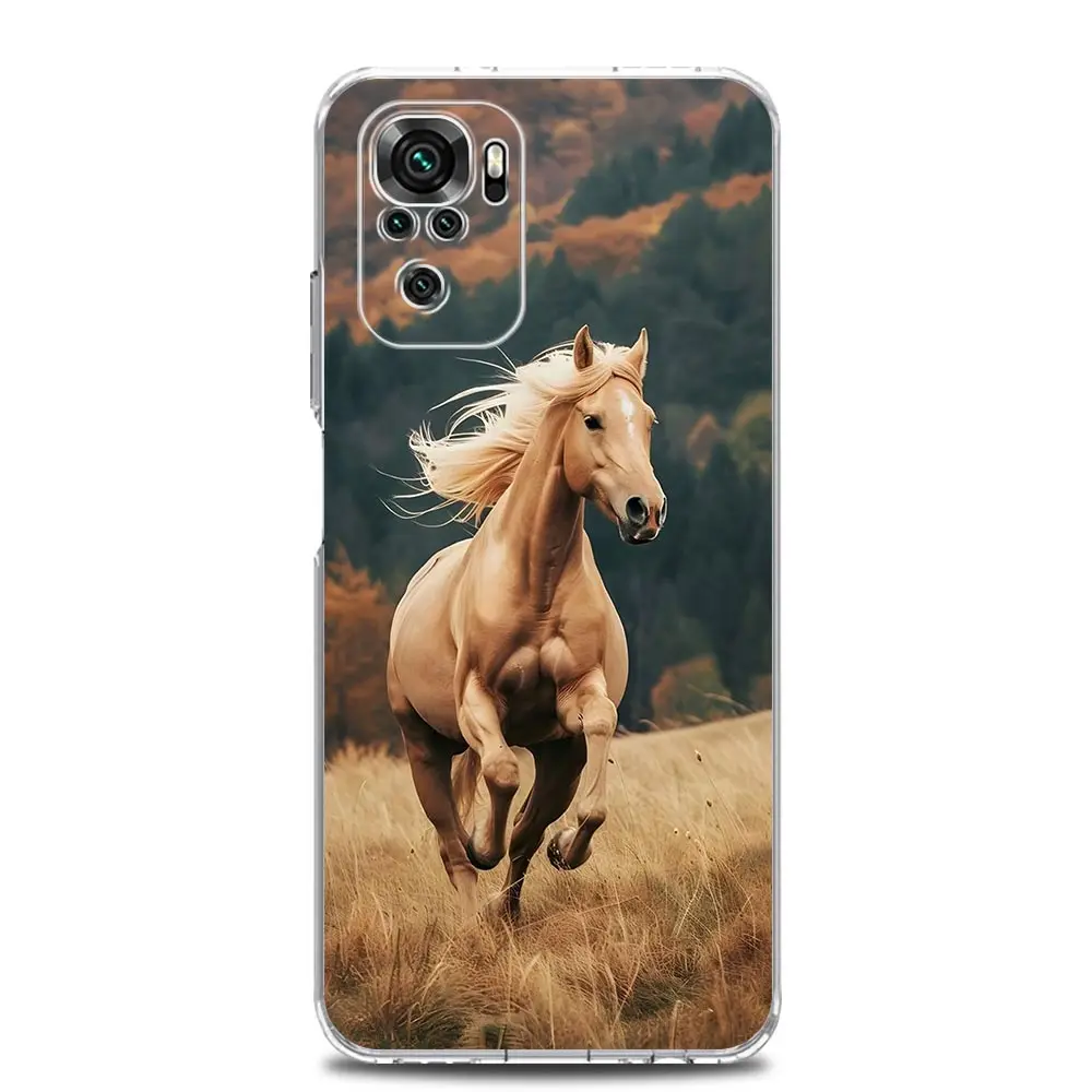 Elegant Brown Horses Phone Case Cover
