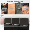 Body Wave Invisible HD Lace Frontal Closure 5x5 Lace Closure Brazilian Remy Human Hair Melt Skins Preplucked HD Transparent Lace 6