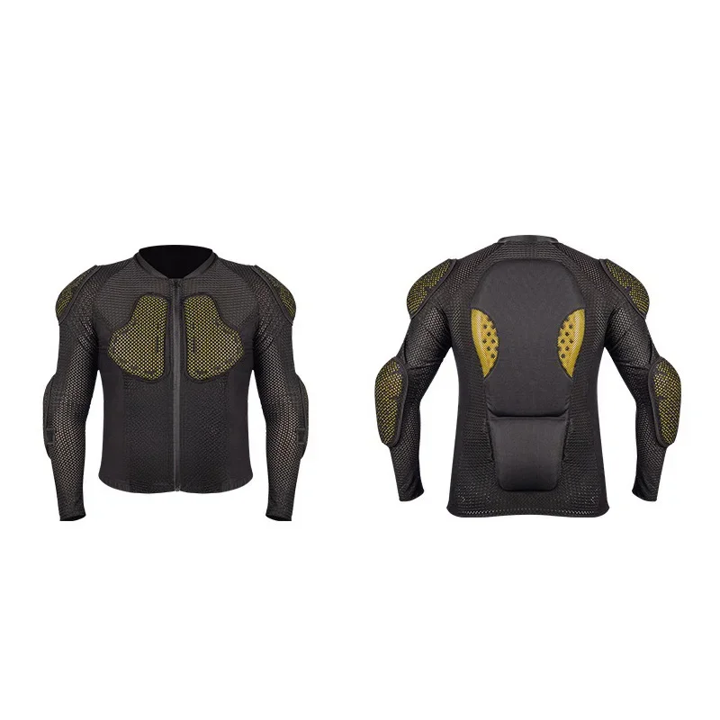 Skiing Anti-Fall Armor Full-Body Protection for Back Elbows and Chest, Inner Wear for Single and Double Board Skiing 6