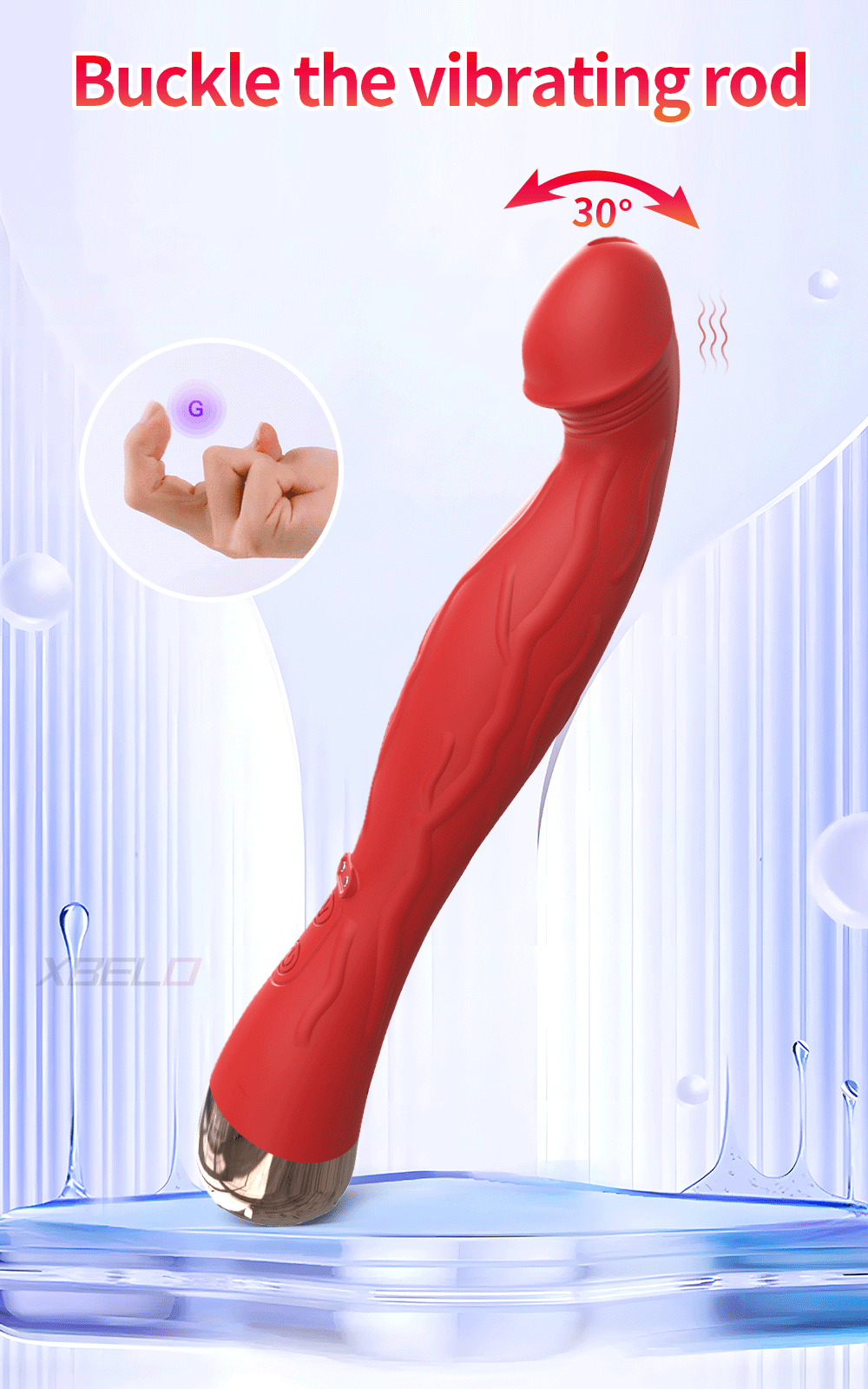 WATERPROOF POWERFUL WIGGLING FEMALE PERSONAL VIBRATING WOMEN G-POINT  MASSAGER | eBay
