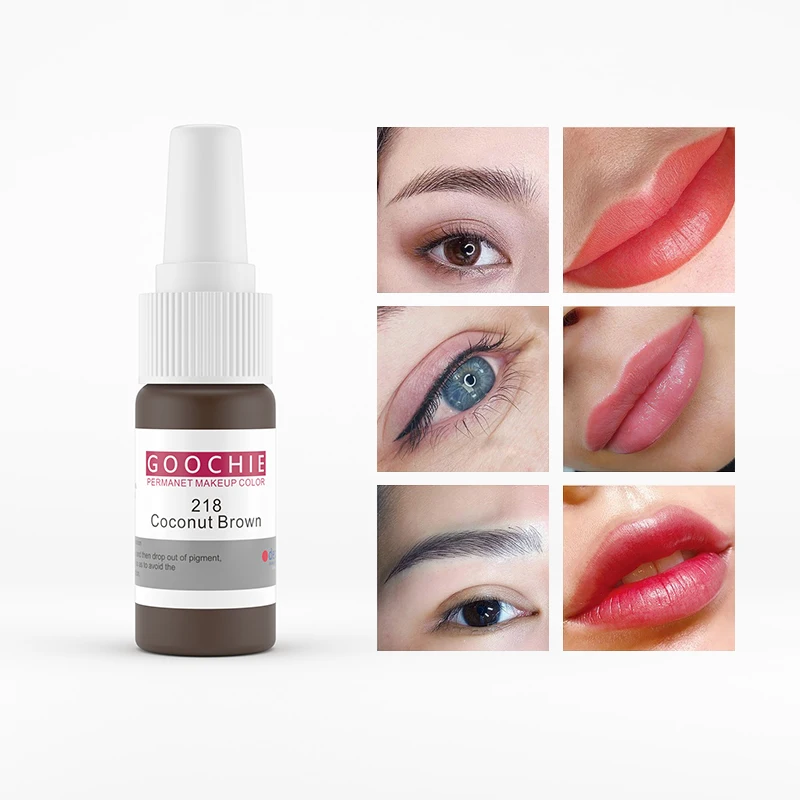 Goochie Scalp Micro Pigmentation Superior Permanent Makeup PMU Pigment For Eyebrows/Brows/Eyeliner/Lip