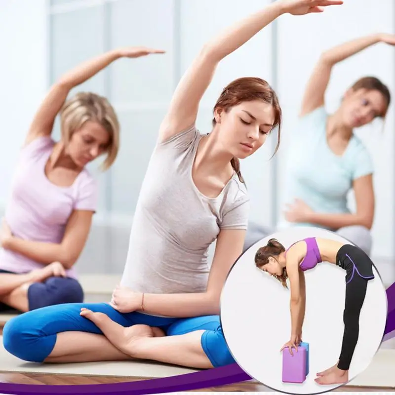 Eco-Friendly High-Density Lightweight Yoga Blocks – Anti-Slip Supportive Foam Fitness Accessory
