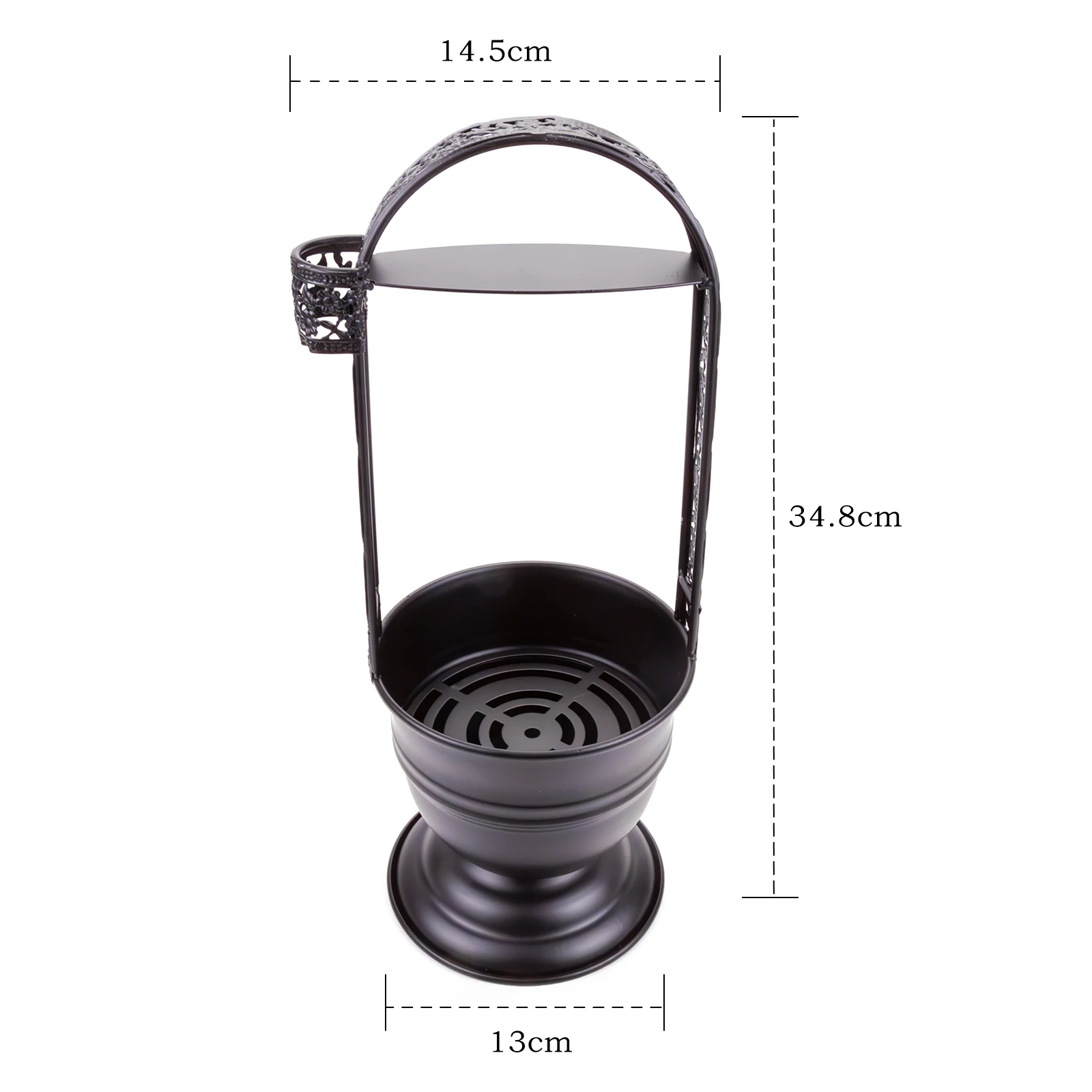 Hookah Basket for Coals Nargile Sheesha Chicha Cachimbas Narguile Travel Metal Charcoal Holder Basket Set