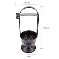 Hookah Basket for Coals Nargile Sheesha Chicha Cachimbas Narguile  Travel Metal Charcoal Holder Basket Set 2