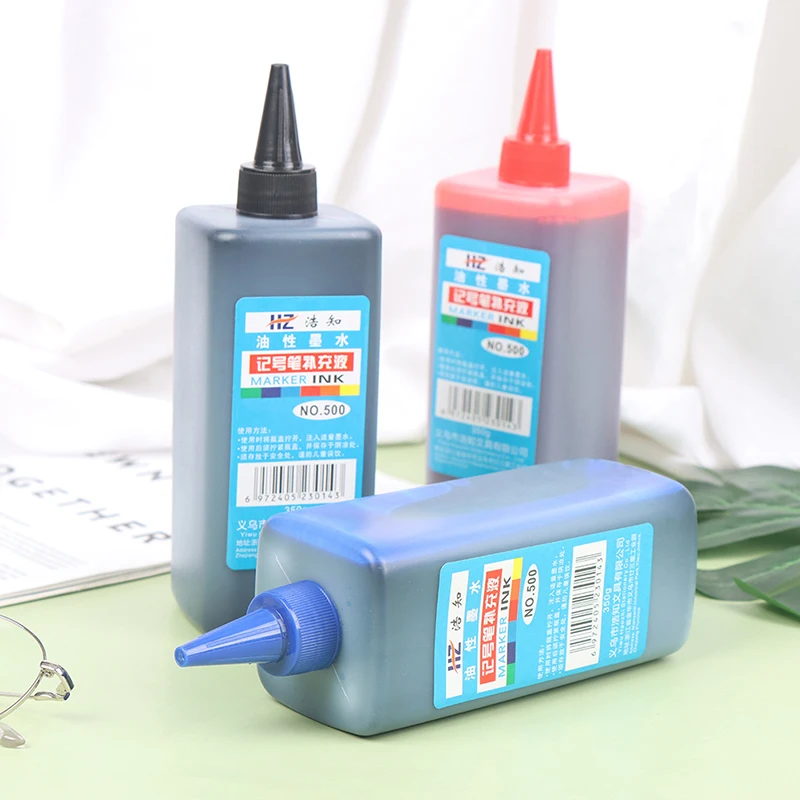 500ml Permanent Dry Graffiti Oil Marking Pen For Marking Pen To Add Ink, Smooth And Easy To Use Stationery 5