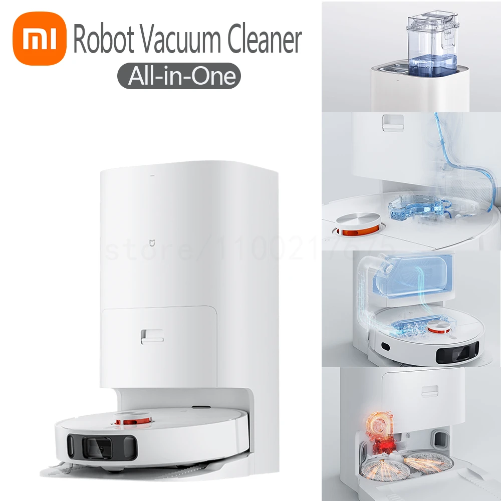 XIAOMI-Omni-B101CN-All-in-One-Vacuum-and-Mop-Robot-Auto-Dust-collect ...