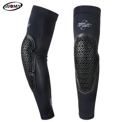 Summer Motorcycle Riding Soft Ice Sleeve Elbow Protector - CE Certified Protective Gear for Motocross & Mountain Biking (Black)