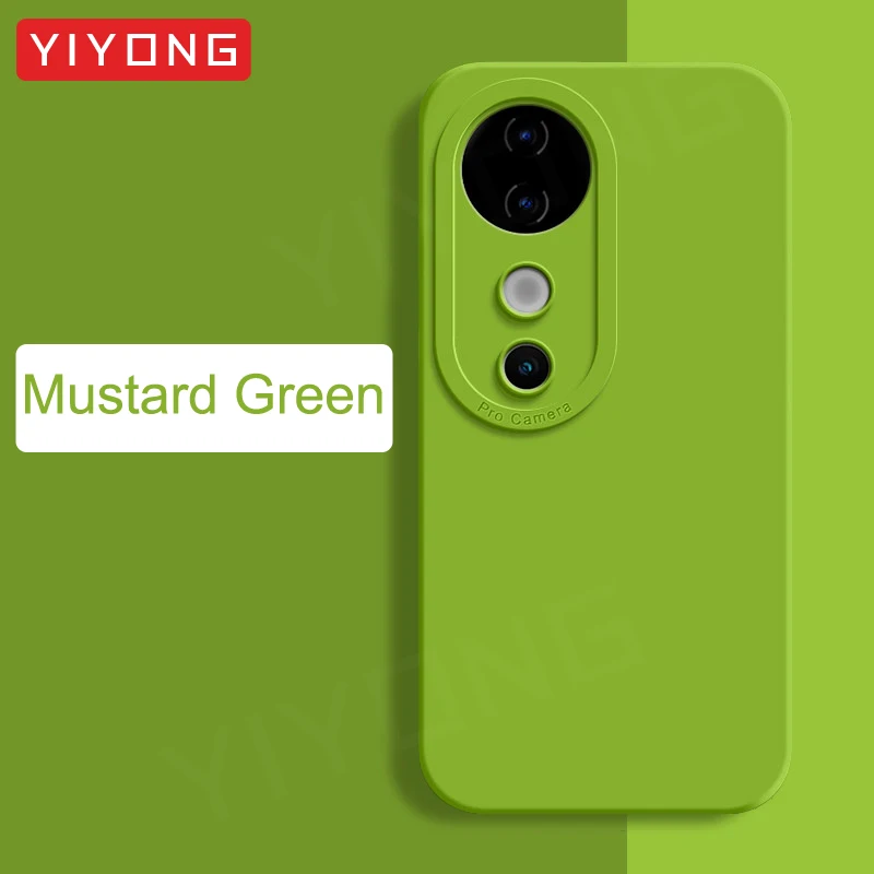 YIYONG Silky Liquid Silicone Soft Cover Shockproof Phone Case