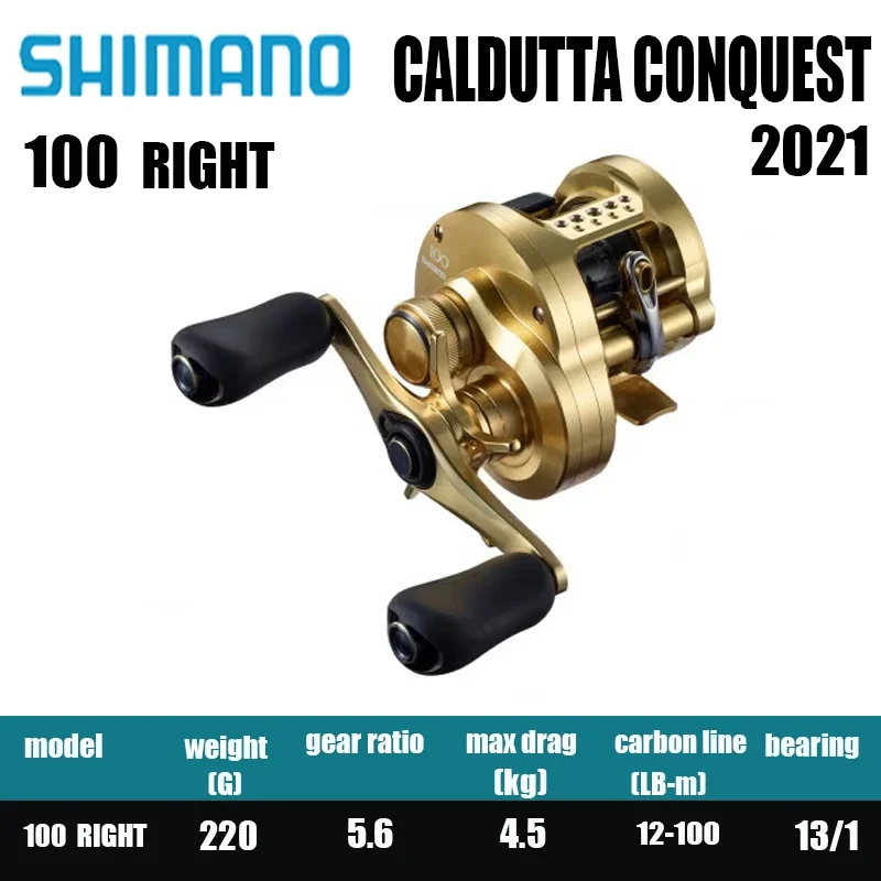 SHIMANO CALCUTTA CONQUEST 100 100HG 200 200HG 200XG 300XG 300XGLH