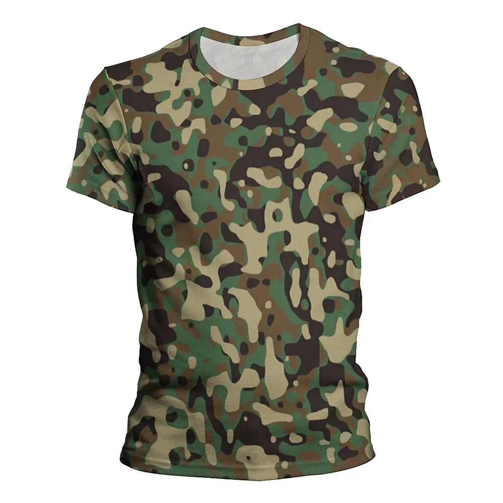 

Military Camouflage Graphic T Shirt for Men Clothing US USA Army Veteran Soldiers T-shirt UK Forest Desert Camo Tops Tee Shirts