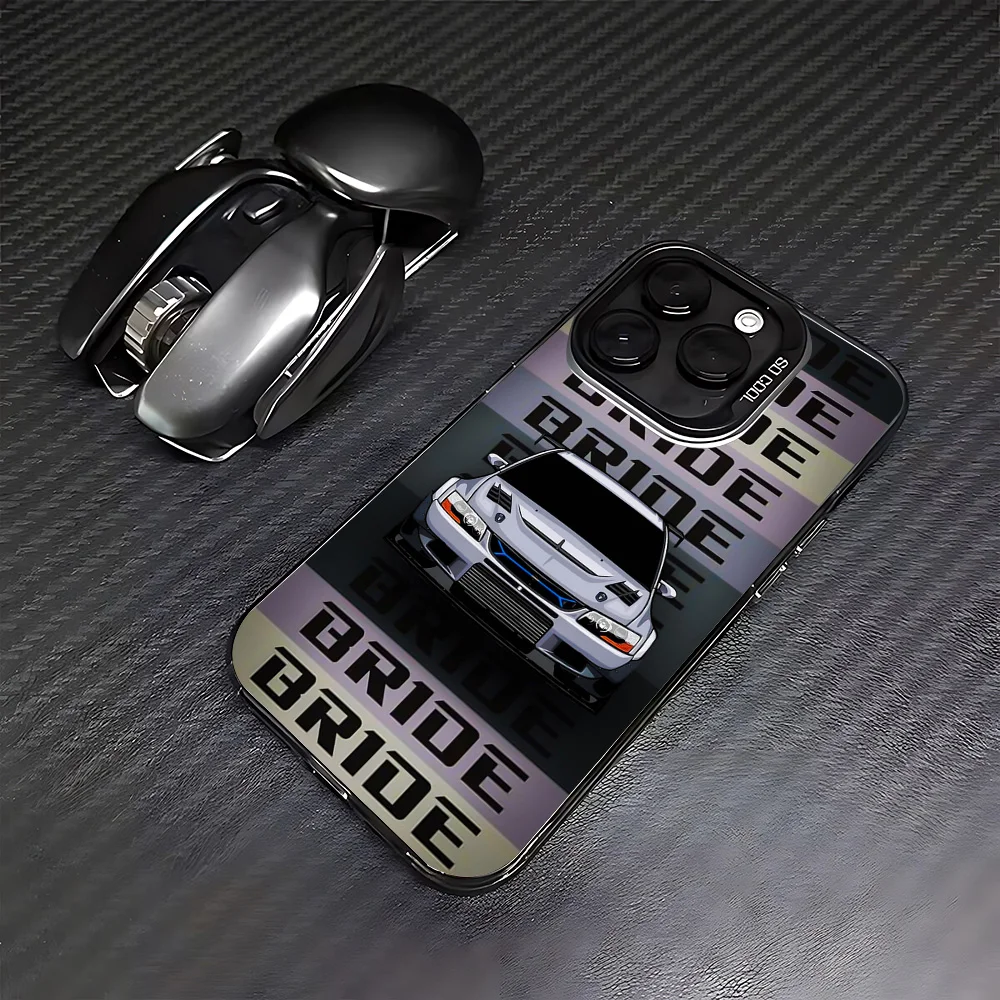 Japanese JDM Car BRIDEs Anti-Fall Phone Case