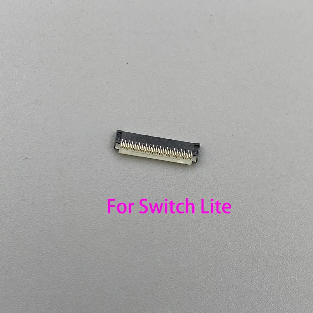 Replacement For SWITCH  NS Lite oled MotherBoard LCD Display Screen Flex   Cable Clip L buttons SD card Ribbon Connector Socket