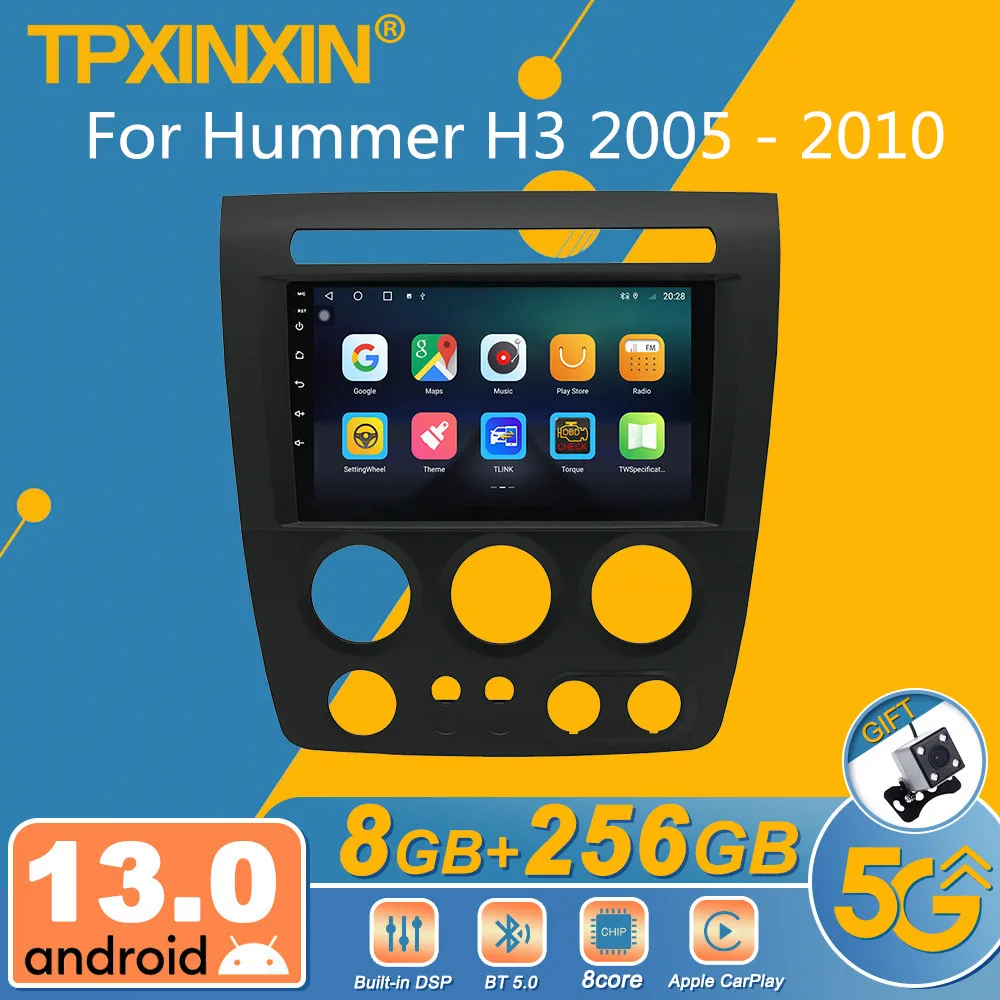 

Автомагнитола для Hummer H3 2005-2010, Android, 2Din, стереоприемник, Авторадио, мультимедийный плеер, GPS-навигация, экран головного устройства