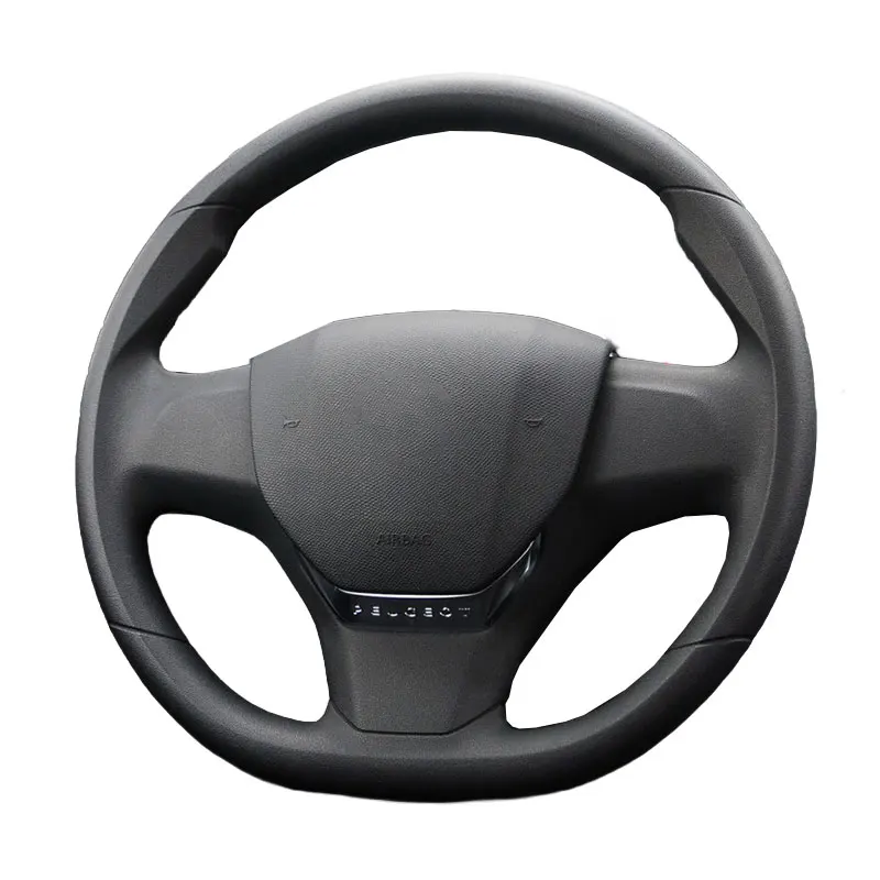 Stuurhoes Voor Fiat Voor Ducato 100% PU Lederen Auto Stuurhoes Hoge Kwaliteit Auto Accessoires: (Color : Brown