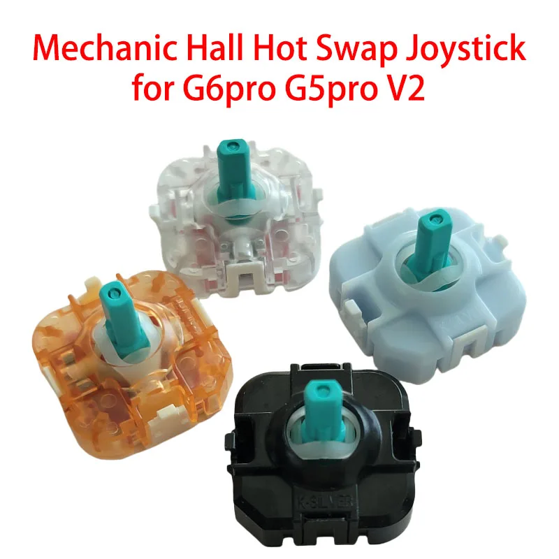 Game Joystick 2PCS TMR FOR Mechanic Hall Hot Swap Joystick JH20 Multiple Tactile Options Compatible G6Pro G5Pro V2 Game Controller